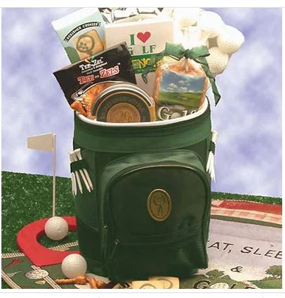 Gift THE Golf Golfing Around Backpack Gift Set Gift Basket for Women  Men Gift Basket Employees