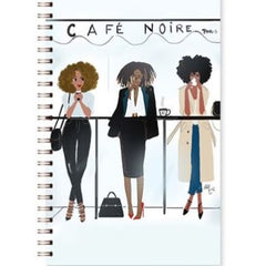 Stationery-writing-book-black-bible-Café Noire Wired-writing-journal-woman - NoveltyGal